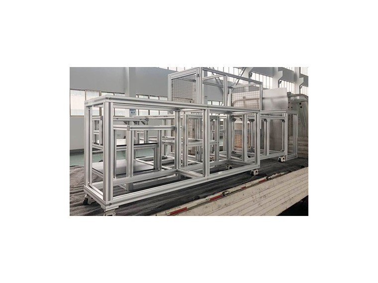 4545铝型材如何打造机械配件生产设备框架？